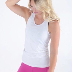 Zyia Copper Charged Tank White Size XS